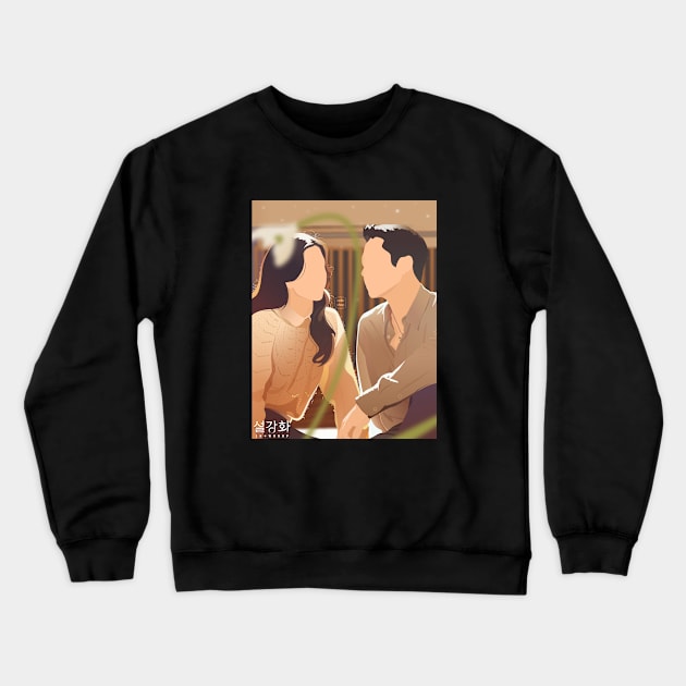 snowdrop kdrama Crewneck Sweatshirt by nelkrshop